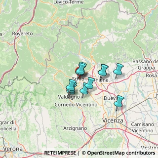 Mappa SP 46, 36015 Schio VI, Italia (8.27917)