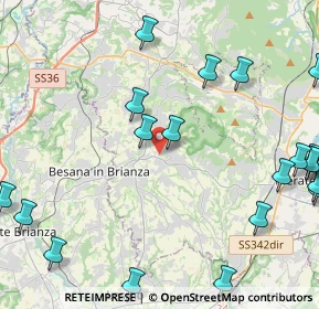Mappa Via Rengione, 23873 Missaglia LC, Italia (6.0075)