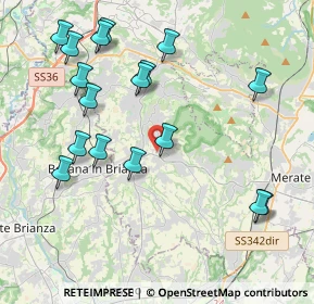 Mappa Via Rengione, 23873 Missaglia LC, Italia (4.44294)