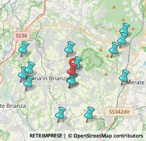 Mappa Via Rengione, 23873 Missaglia LC, Italia (4.078)