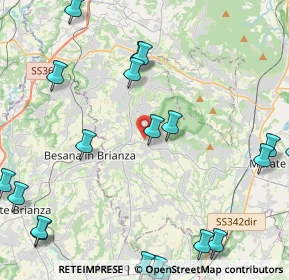 Mappa Via Rengione, 23873 Missaglia LC, Italia (5.997)