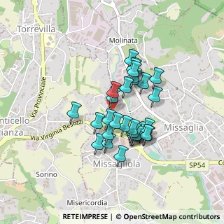 Mappa Via Rengione, 23873 Missaglia LC, Italia (0.32667)