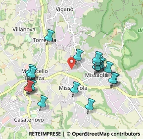 Mappa Via Rengione, 23873 Missaglia LC, Italia (0.973)