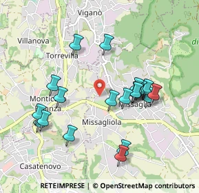 Mappa Via Rengione, 23873 Missaglia LC, Italia (0.927)