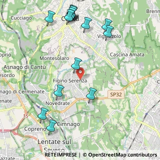 Mappa SP 39, 22060 Figino Serenza CO (2.66067)