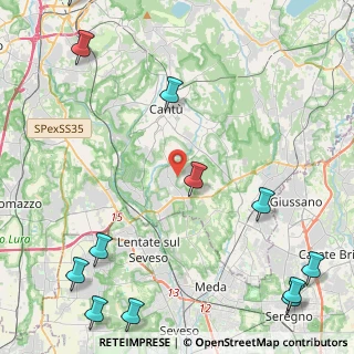 Mappa SP 39, 22060 Figino Serenza CO (6.96462)