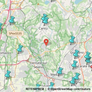 Mappa SP 39, 22060 Figino Serenza CO (7.552)