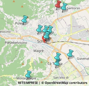 Mappa Via Milano, 36015 Schio VI, Italia (1.7975)