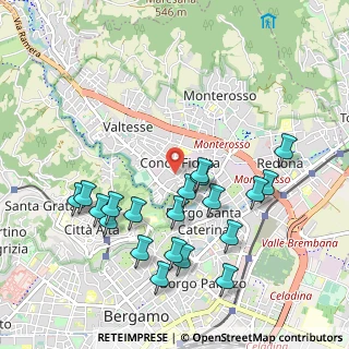 Mappa Via Giulio Crescenzi, 24123 Bergamo BG, Italia (1.041)
