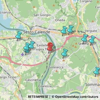 Mappa Via Tintoretto, 28053 Castelletto sopra Ticino NO, Italia (2.27727)