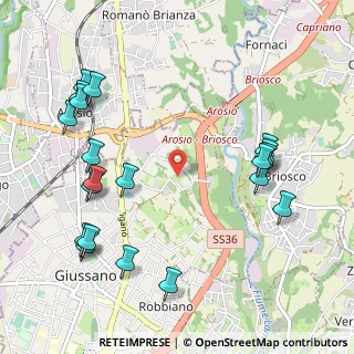 Mappa Via Gran Paradiso, 20833 Giussano MB, Italia (1.2495)
