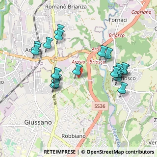 Mappa Via Gran Paradiso, 20833 Giussano MB, Italia (0.955)