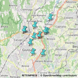 Mappa Via Gran Paradiso, 20833 Giussano MB, Italia (1.35)