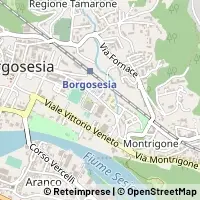 Kort Borgosesia