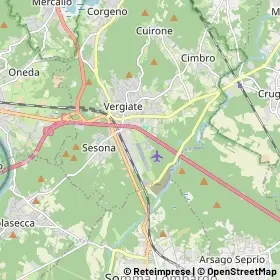 Mappa Vergiate
