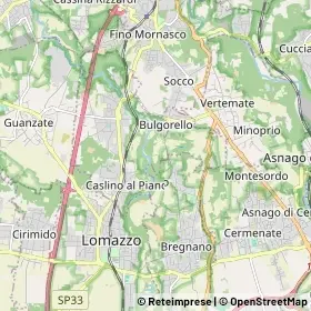 Mappa Bregnano