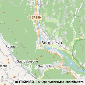 Mappa Borgosesia