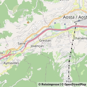 Mappa Gressan