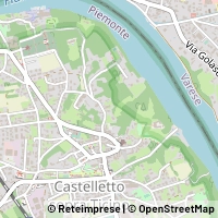 地图 Castelletto sopra Ticino