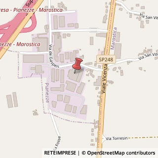 Mappa Via A. de Gasperi, 26, 36060 Pianezze, Vicenza (Veneto)
