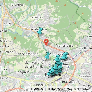 Mappa Via Antonio Fogazzaro, 24123 Bergamo BG, Italia (2.47353)