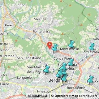 Mappa Via Antonio Fogazzaro, 24123 Bergamo BG, Italia (2.57364)