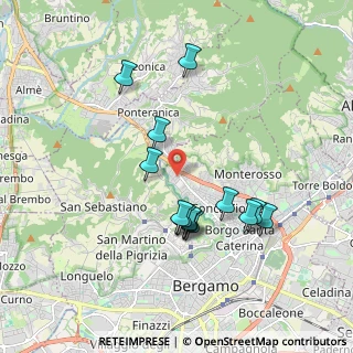 Mappa Via Antonio Fogazzaro, 24123 Bergamo BG, Italia (1.70214)