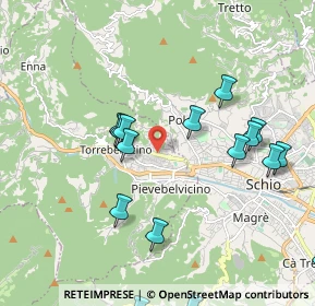 Mappa Via G. Galilei, 36036 Torrebelvicino VI, Italia (2.701)