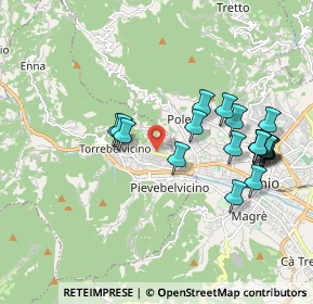 Mappa Via G. Galilei, 36036 Torrebelvicino VI, Italia (1.9425)