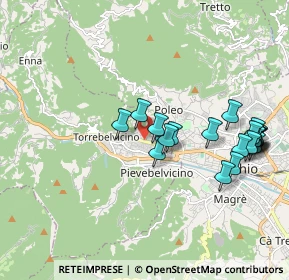 Mappa Via G. Galilei, 36036 Torrebelvicino VI, Italia (2.0145)