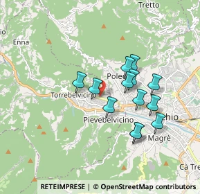 Mappa Via G. Galilei, 36036 Torrebelvicino VI, Italia (1.48385)