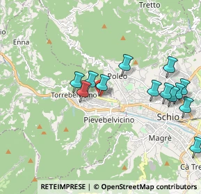 Mappa Via G. Galilei, 36036 Torrebelvicino VI, Italia (2.04615)