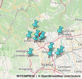 Mappa Via Caldierino, 36016 Thiene VI, Italia (10.31417)