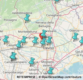 Mappa Via Talponera, 31050 Ponzano Veneto TV, Italia (19.02867)