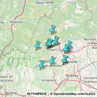 Mappa Presso Rustico Pettinà, 36015 Schio VI, Italia (9.17714)