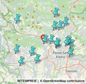 Mappa Via Gasparini, 24030 Ambivere BG, Italia (3.87118)