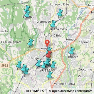 Mappa Arosio, 22060 Arosio CO, Italia (2.35722)
