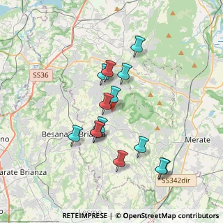 Mappa Via della Vittoria, 23897 Viganò LC, Italia (3.25286)