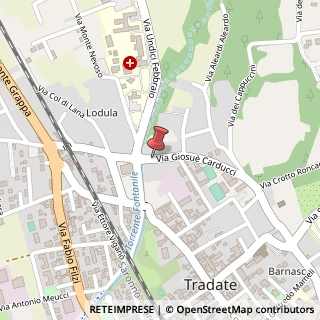 Mappa Via Giosuè Carducci, 19, 21049 Tradate VA, Italia, 21049 Tradate, Varese (Lombardia)