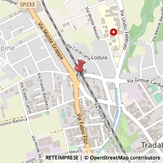 Mappa Via IV Novembre, 17, 21049 Tradate, Varese (Lombardia)