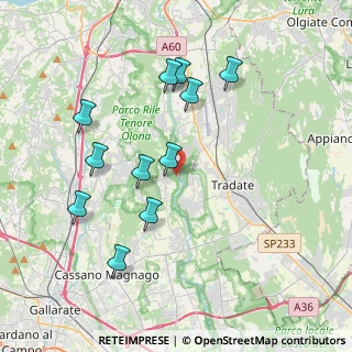Mappa Via Molino Zacchetto, 21050 Castelseprio VA, Italia (3.84818)