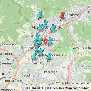 Mappa Via Anselmo Cortesi, 24020 Villa di Serio BG, Italia (1.41462)