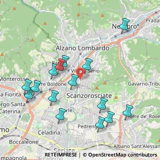Mappa Via Anselmo Cortesi, 24020 Villa di Serio BG, Italia (2.202)