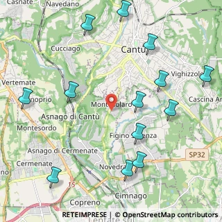 Mappa Via Montenero, 22060 Carimate CO, Italia (2.58154)