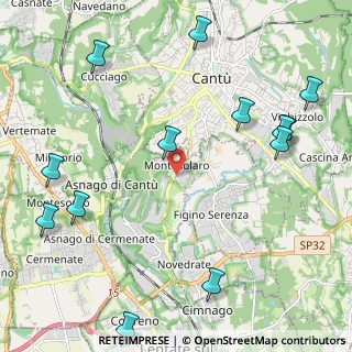 Mappa Via Montenero, 22060 Carimate CO, Italia (2.82231)
