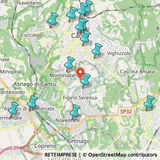 Mappa Via Como, 22060 Figino Serenza CO, Italia (2.55286)