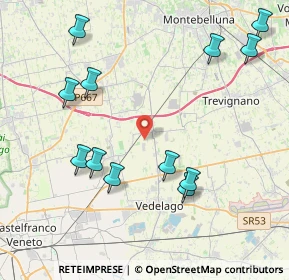Mappa Via Diaz, 31050 Vedelago TV, Italia (4.67333)