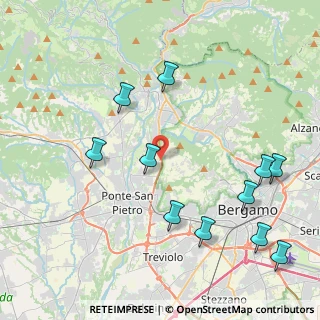 Mappa Via Gaetano Donizetti, 24030 Valbrembo BG, Italia (4.84545)