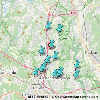 Mappa Via G. Matteotti, 21048 Solbiate Arno VA, Italia (3.86071)