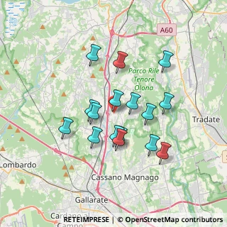 Mappa Via G. Matteotti, 21048 Solbiate Arno VA, Italia (3.00625)